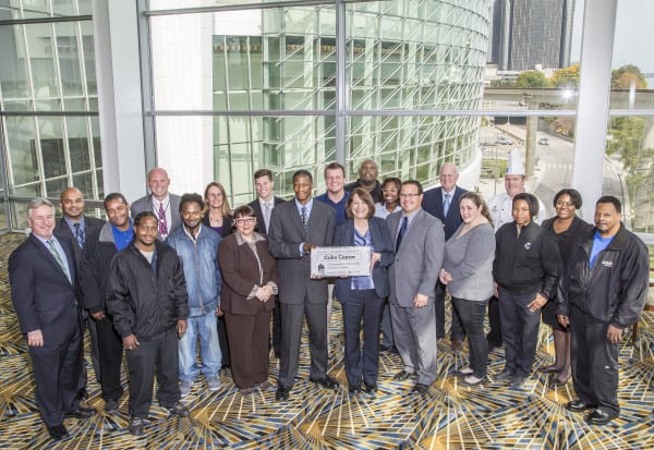 The GMIC award is the fourth for Cobo Center related to sustainability efforts