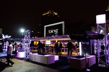 A VIP area for Bing