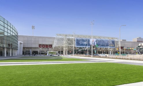 Cobo Center marquee