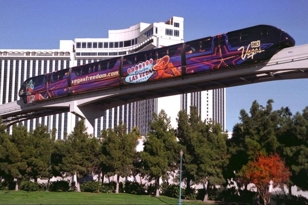 Las Vegas Monorail Exhibit City News   Las Vegas Monorail 