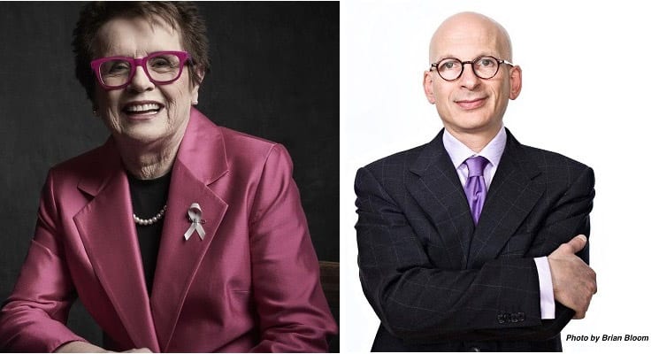 Billie-Jean-King-Seth-Godin-PCMA-keynotes