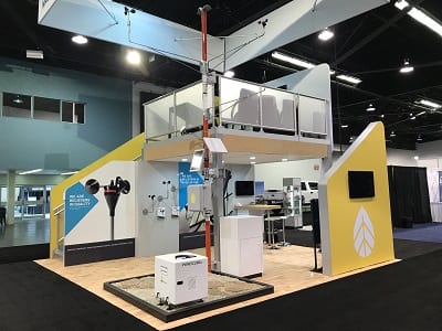 Creatacor rental exhibit NRG at AWEA Windpower