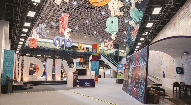 Shop to Showfloor: The Wow Booth: The Omega Group Wows at FIL Guadalajara with India Pavilion