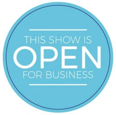 This Show is Open for Business button