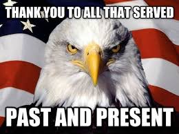 Eagle Thank you to all who served