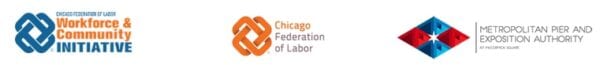 chicago carpenters logo metro pier logo workforce initiative logo