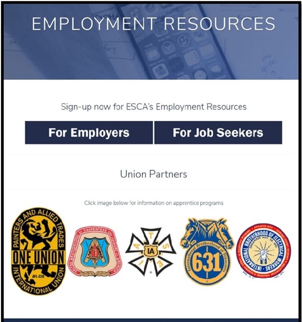 ESCA Employment Graphic Link 600x640