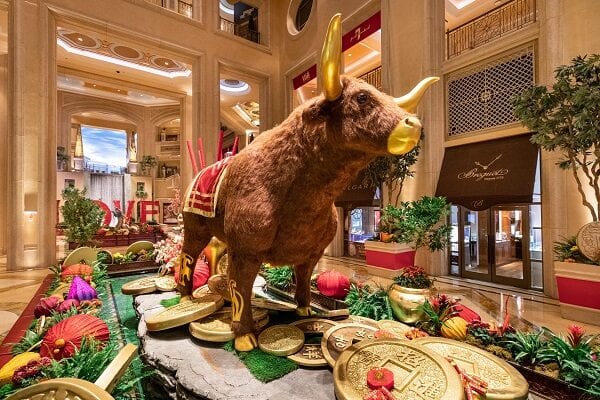 Bellagio Conservatory Chinese New Year 2021, Lunar New Year, Year Of The  OX