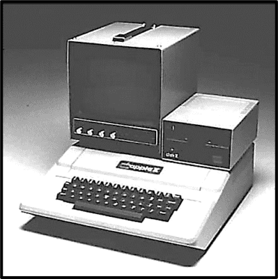 Apple II, April 1977.
