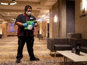 MGM spraying 