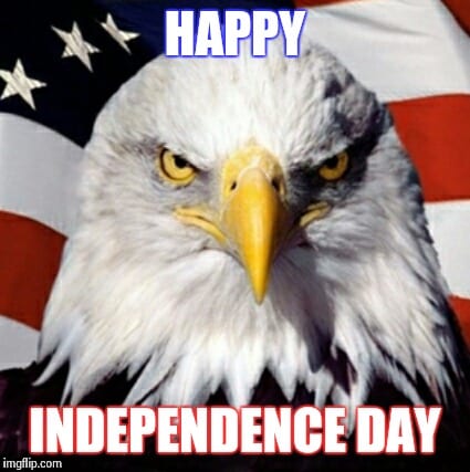 eagle happy independence day