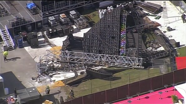 Giant Video Wall Collapses at Hard Rock Stadium in Miami