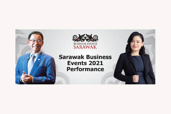 Sarawak's Minister (left) and Amelia Roziman (right)
