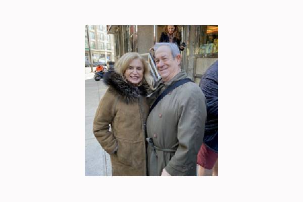Congresswoman Carolyn Maloney ( D-NY) and Gary K. Levi Chairman, Visit Mexico USA