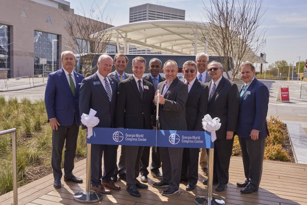 Andrew Young International Mall and Terminal ribbon-cutting