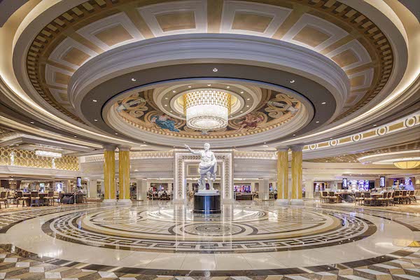 The shopping center INSIDE Caesar's Palace hotel/casino in Las Vegas :  r/pics