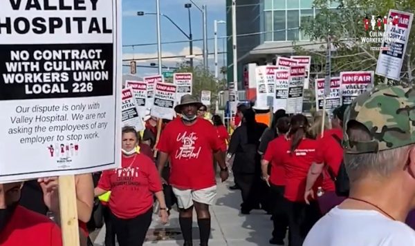 Culinary Strike Valley Hospital
