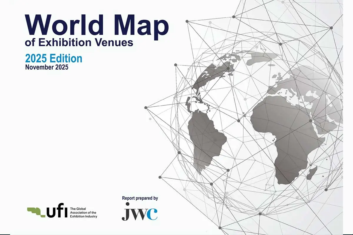 UFI Releases the 2025 ‘World Map of Exhibition Venues’