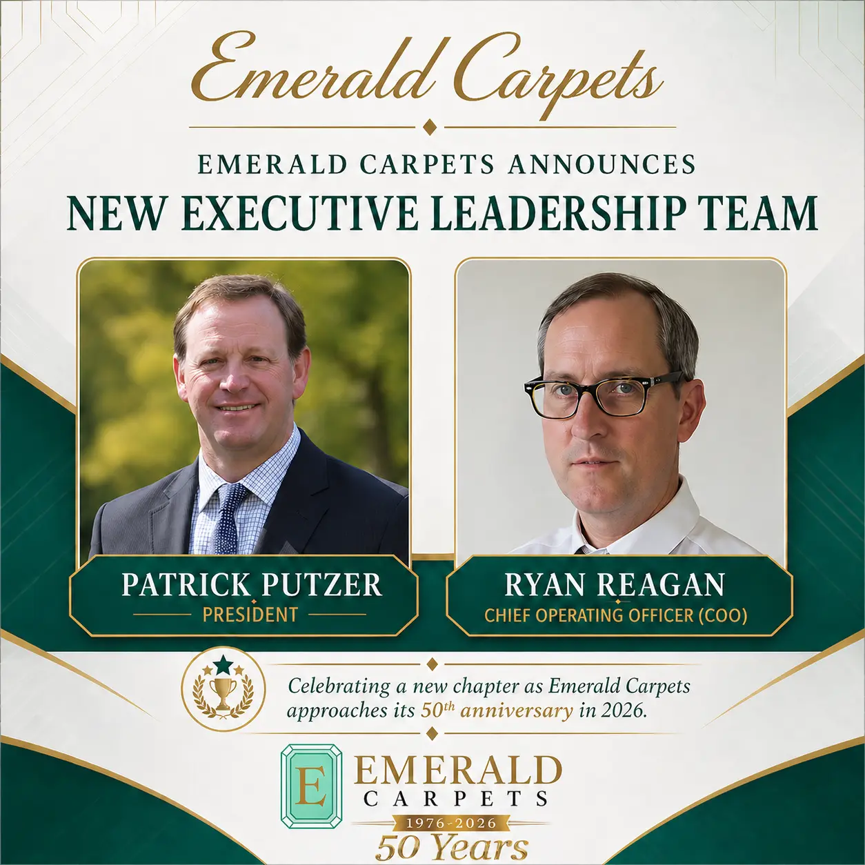 Emerald Carpets Announces New Executive Leadership Team » Exhibit City News
