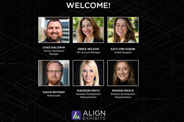 Align Exhibits Welcomes Six New Team Members Across Key Business Functions