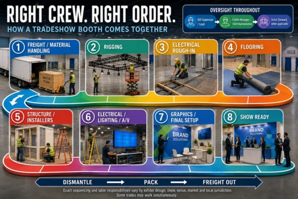 Labor Day: The Team Behind the Tradeshow Floor