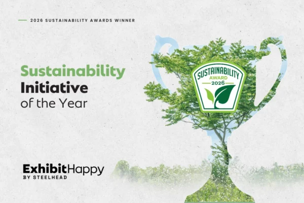 Exhibit Happy by Steelhead Named a Winner in Business Intelligence Group’s 2026 Sustainability Awards
